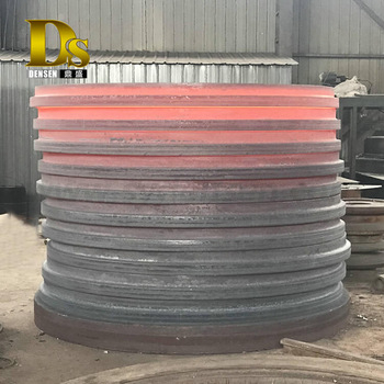 Densen customized carbon steel Super large hot Forging flanges