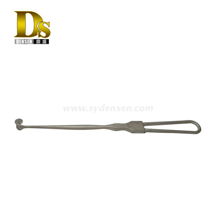 Densen Customized stainless steel 304 Silica sol investment casting parts of hook for Laboratory