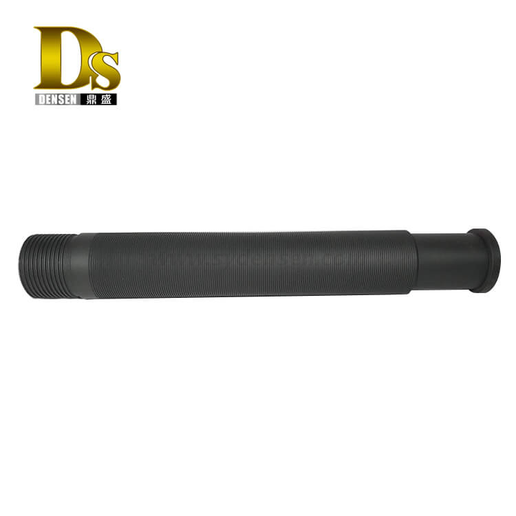 Densen customized Hot Rolled tube with Precision Thread,CNC lathe precision steel thread tube, cnc machining thread steel pipe
