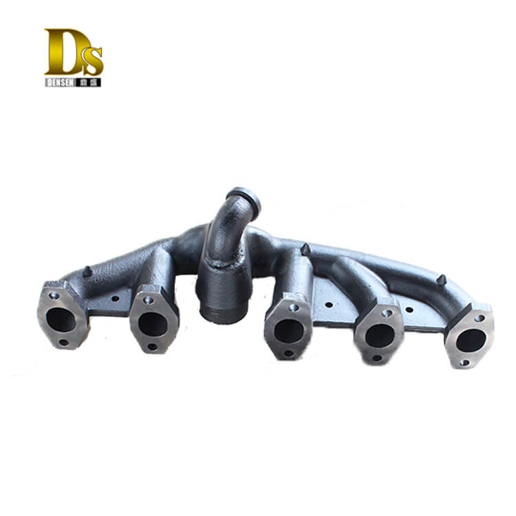 High-quality Ductile Iron Clay Sand Castings Exhaust Manifold for Agricultural Machinery