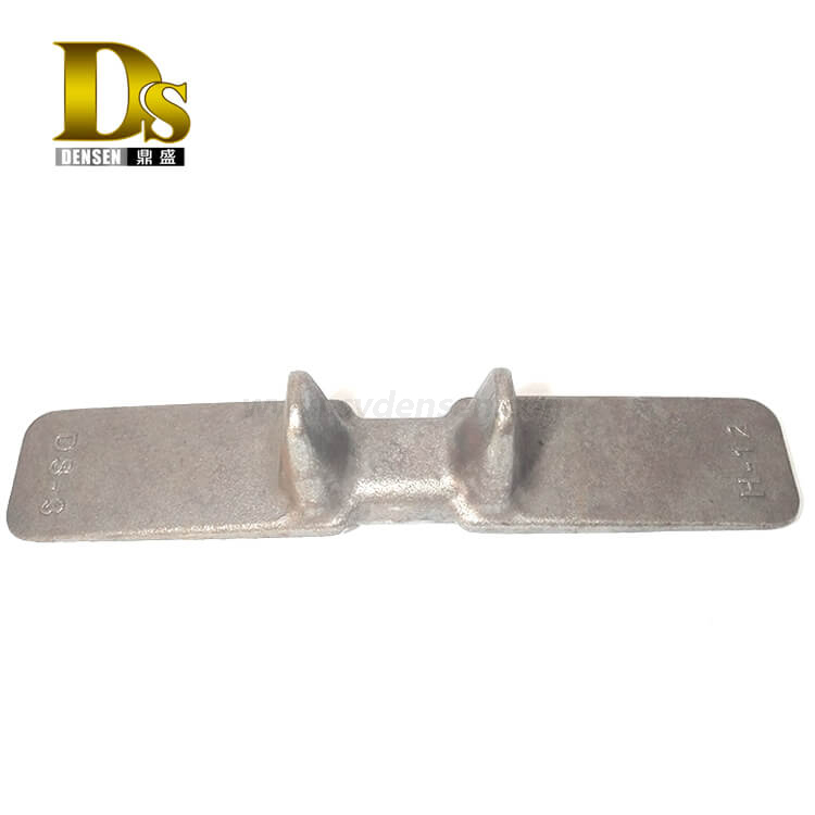 Densen Customized alloy steel Forged steel Core iron for china crawler crane track shoe