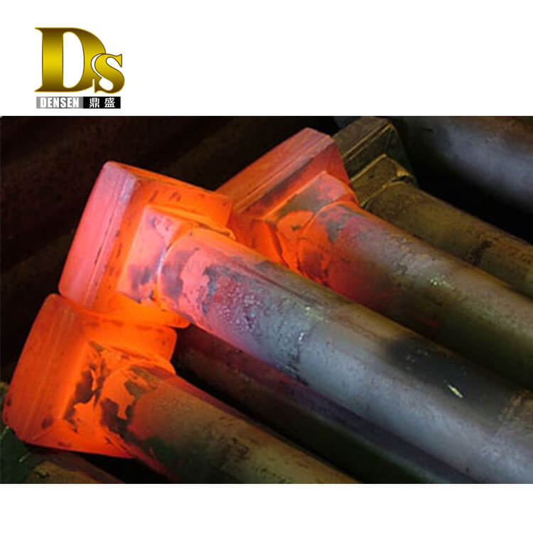 Densen Customized Carbon Steels Forgings Holding Down Bolts for Civil Engineering Fabricated Foundation Boxes or Tubes