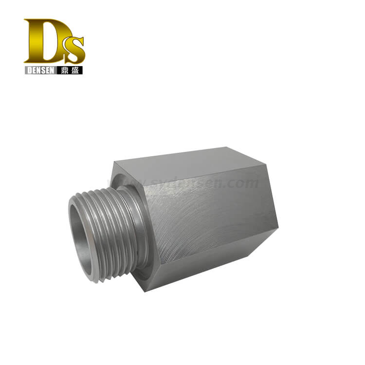 Densen Customized aluminum machining pipe fittings, high quality aluminum pipe fitting