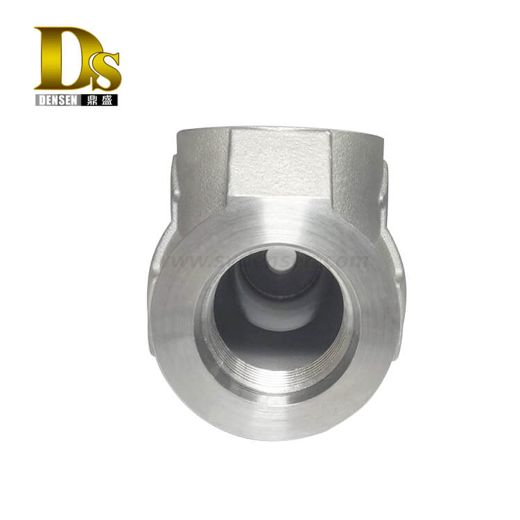 Densen Customized steel SA351 Silica sol investment casting control valve body,cheap investment casting parts