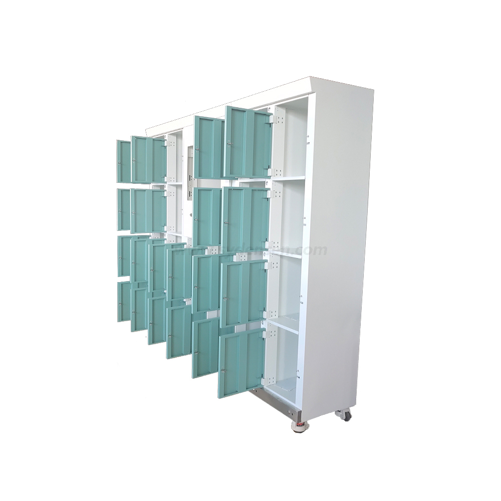 Densen customized smart electronic anti-theft lockers, gymnasium steel lockers, sheet metal processing lockers