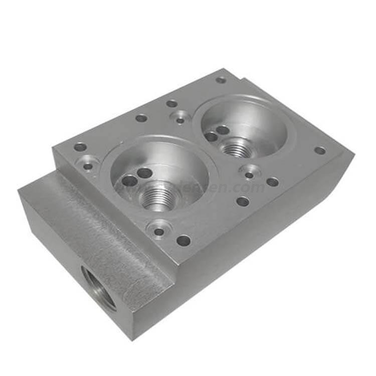 Densen customized casting iron and alumnim valve body for flow industry valve