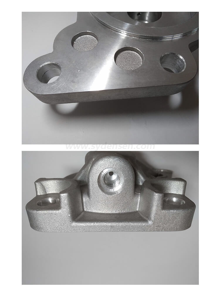 Densen customized 6061 aluminium machining parts gold anodized