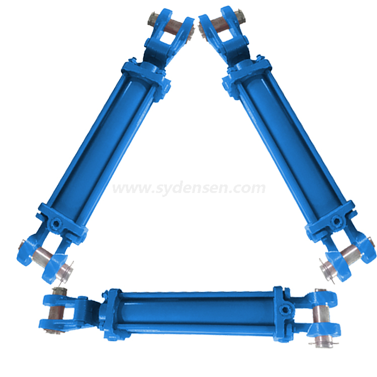 Densen customized Double rod end hydraulic cylinder for Machinery