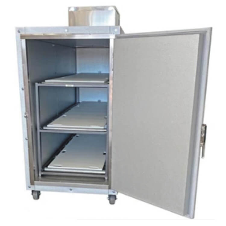 Densen Customized Three bodies morgue refrigerator corpses cabinet mortuary coolers