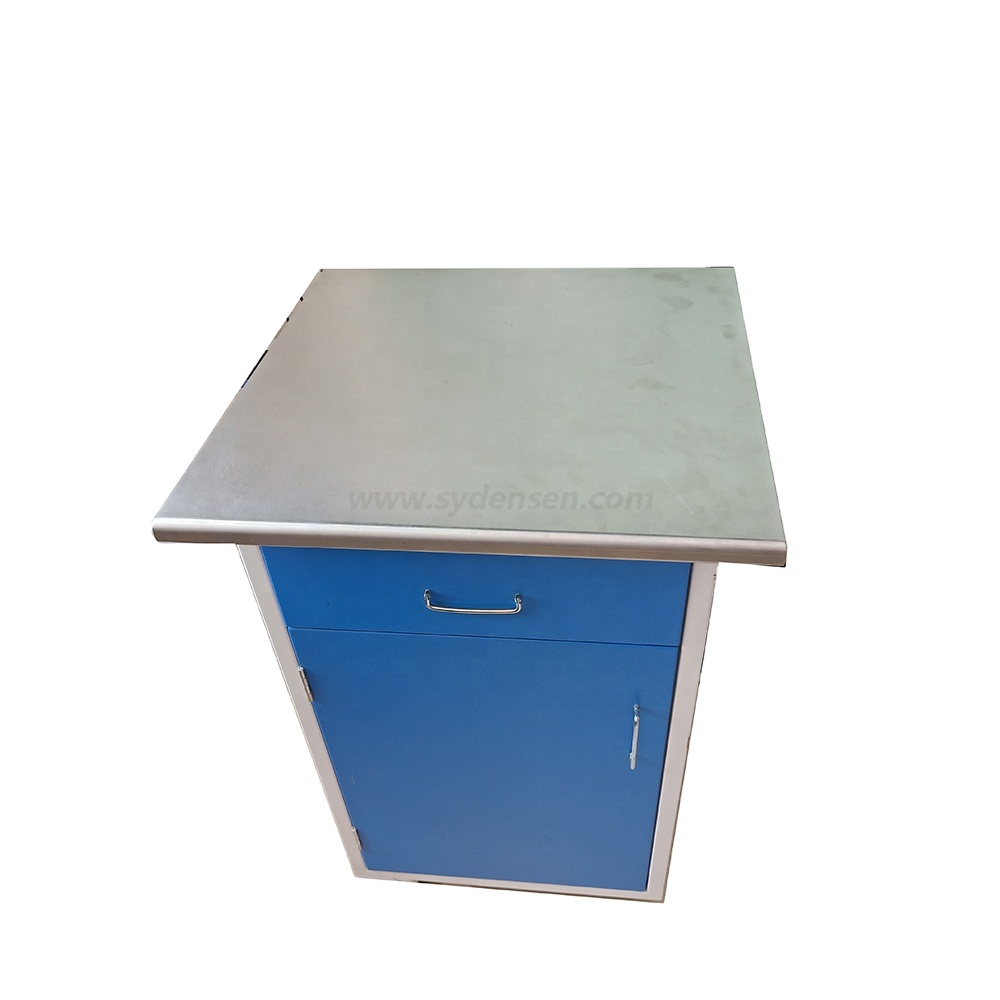Densen customized Metal Movable Storage Cabinet With Drawer And Single Cabinet Door