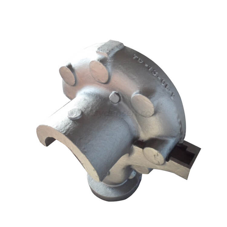 Densen customized sand casting concrete pump parts suction housing for pump