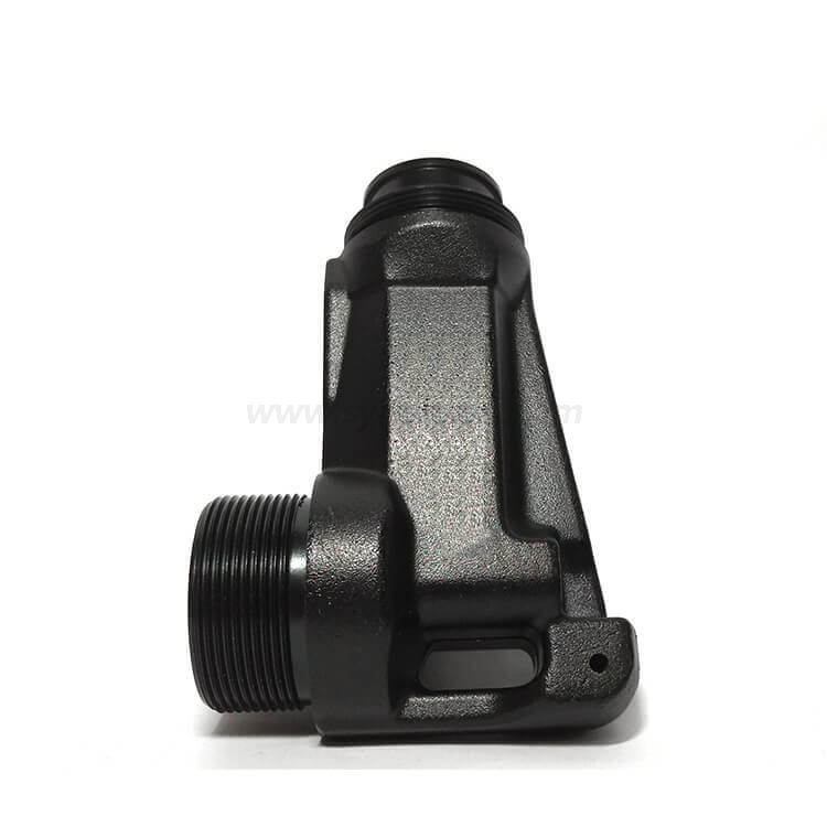 Densen customized Black Coating Aluminum Alloy Die Casting,aluminum die casting with black powder coating